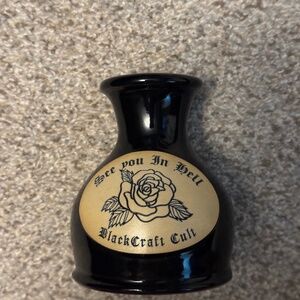 Small BCC  'see you in hell' Vase